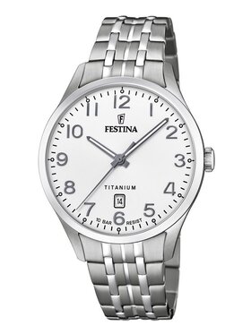 Festina Festina Zegarek F20466/1 Srebrny