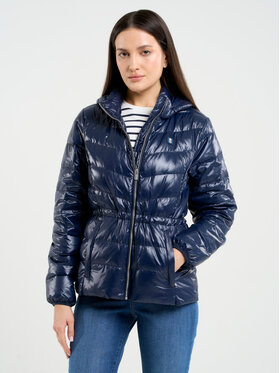 BIG STAR BIG STAR Kurtka puchowa ANISSA_403_130 Granatowy Basic Fit