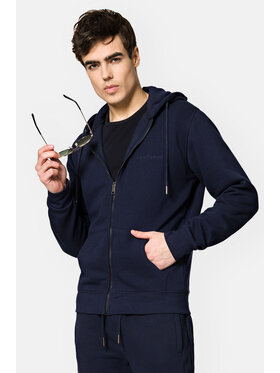 Lancerto Lancerto Bluza Amir BL073222000010 Granatowy Regular Fit