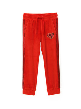 Original Marines Original Marines Teplákové nohavice DCA3537F Červená Regular Fit