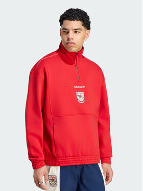 adidas adidas Bluza techniczna 172272 Czerwony Loose Fit