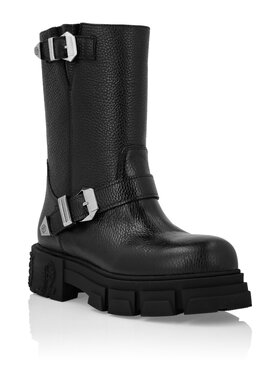 PHILIPP PLEIN PHILIPP PLEIN Kozačky 23565 Černá