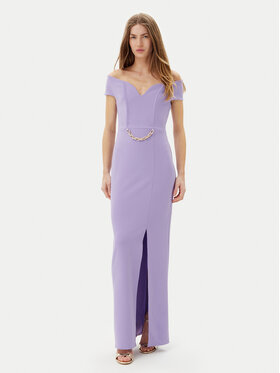Rinascimento Rinascimento Večerné šaty CFC0123610003 Fialová Regular Fit