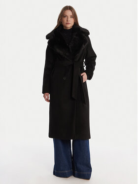Artigli Artigli Демісезонний плащ ACCP002929 Чорний Regular Fit