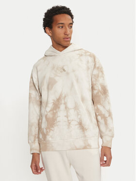 adidas adidas Majica dugih rukava ALL SZN Fleece Washed IY6595 Bež Regular Fit