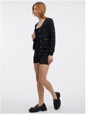 Orsay Orsay Kardigan 1000064660000__M Czarny Regular Fit