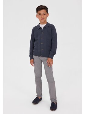 minoti minoti Kardigan 33KNIT256 Szary ciemny Regular Fit