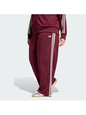 adidas adidas Spodnie dresowe Firebird Czerwony Loose Fit