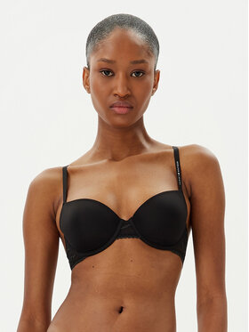 Tommy Hilfiger Tommy Hilfiger Sutien Balconette UW0UW02420 Negru