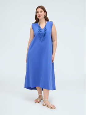 Fiorella Rubino Fiorella Rubino Sukienka wieczorowa 7808L001250N024 Turkusowy Regular Fit