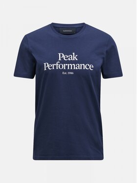 Peak Performance Peak Performance T-Shirt Original Tee Granatowy Regular Fit