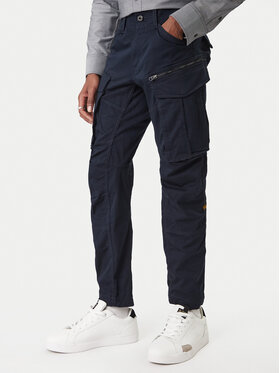 G-Star Raw G-Star Raw Bavlnené nohavice Rovic 3D D02190 Tmavomodrá Regular Fit