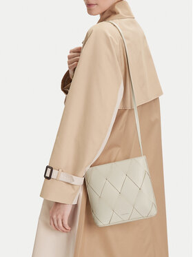 Calvin Klein Calvin Klein Torebka Ck Woven Square Crossbody K60K612991 Biały