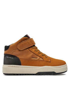 Geox Geox Sneakersy J Bunshee B.Babx A J16FMA 0ME32 C2G9B S Brązowy