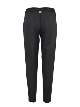 TWINSET TWINSET Παντελόνι γυναικείο 232TP202F Μαύρο Slim Fit