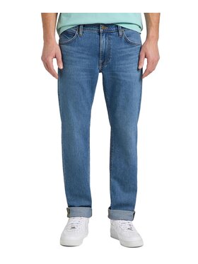 Lee Lee Jeansy DAREN ZIP FLY Niebieski Straight Fit