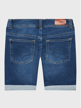 Pepe Jeans Jeans Kratke Hlače Tracker Short PB800696JS0 Modra Slim Fit