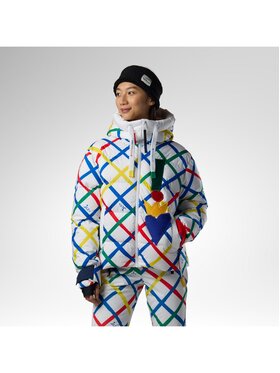 Rossignol Rossignol Kurtka narciarska W Jcc Allsnow Down Ski Jacket Kolorowy Relaxed Fit