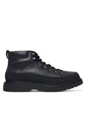 Calvin Klein Calvin Klein Μποτίνια Combat Mid Hiking Boot Lth Wl HM0HM02357 Μαύρο