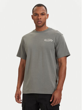 G-Star Raw G-Star Raw Tricou 90s Logo D28921-D976 Verde închis Regular Fit