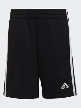 adidas adidas Спортни шорти Essentials 3-Stripes Shorts H65791 Черен Regular Fit