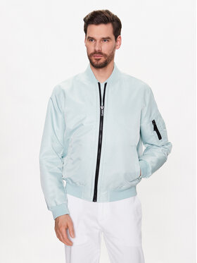 Calvin Klein Calvin Klein Μπόμπερ μπουφάν Hero K10K109907 Μπλε Relaxed Fit