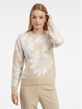 Orsay Orsay Sweter 507508082000__L Biały Regular Fit