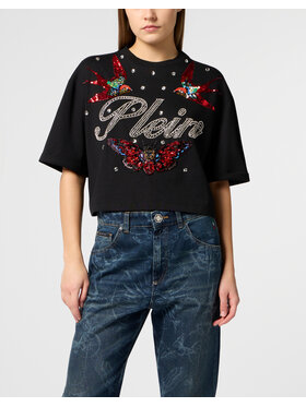 PHILIPP PLEIN PHILIPP PLEIN T-Shirt 29017 Černá Regular Fit