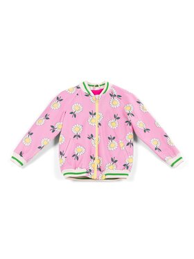Kid story Kid story Kurtka bomber DAISY Różowy Oversize