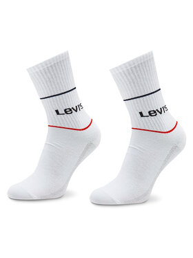Levi's® Levi's® 2er-Set hohe Unisex-Socken 701210567 Weiß
