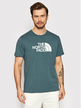 The North Face The North Face Marškinėliai Easy NF0A2TX3 Žalia Regular Fit