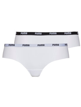 Puma Puma Figi klasyczne Puma Brazilian Briefs 2 Pack Biały
