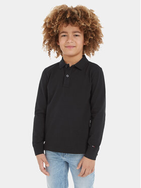 Tommy Hilfiger Tommy Hilfiger Polokošeľa Essential KB0KB08533 Čierna Regular Fit