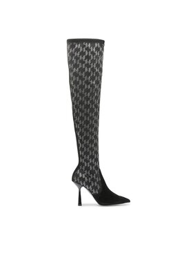 KARL LAGERFELD KARL LAGERFELD Μπότες πάνω από το γόνατο KL31386 Μαύρο