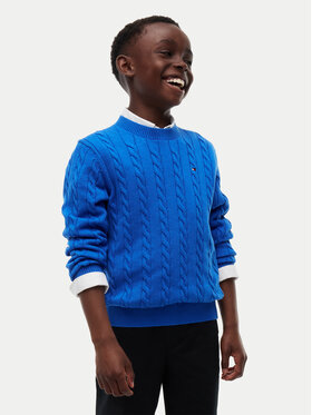 Tommy Hilfiger Tommy Hilfiger Kampsun KB0KB09753 Sinine Regular Fit