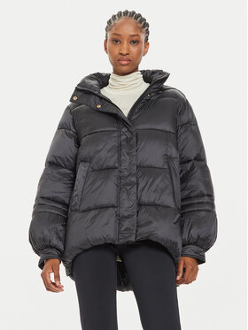 TWINSET TWINSET Winterjacke 242TP2300 Schwarz Loose Fit