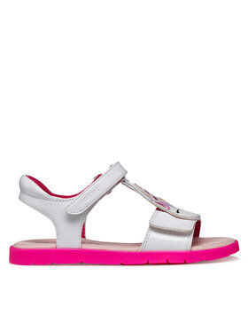 Geox Geox Szandál J Sandal Joyfoot Gir J65P1C 000HH C1441 D Fehér