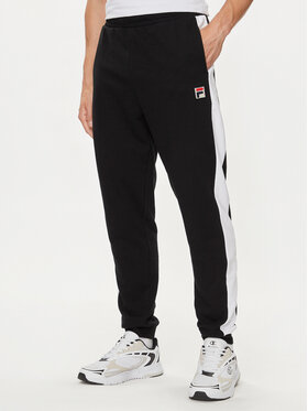 Fila Fila Teplákové kalhoty FAM0612 Černá Regular Fit