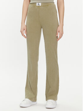 Calvin Klein Jeans Calvin Klein Jeans Spodnie dresowe J20J223126 Zielony Regular Fit