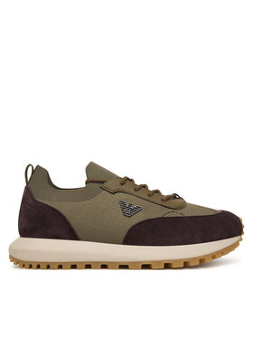 Emporio Armani Emporio Armani Sneakersy EM003739 AF19724 MZ783 Zelená
