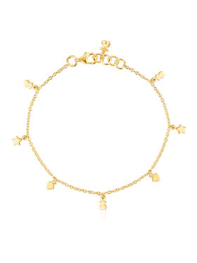 TOUS TOUS Náramek Cool Joy 1003190800 Zlatá