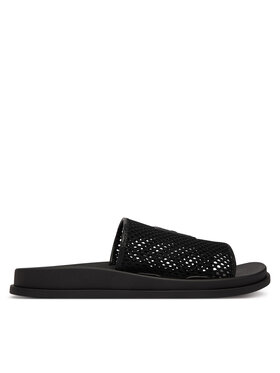 Calvin Klein Calvin Klein Natikači Mesh Mule Slides HW0HW02889 Črna