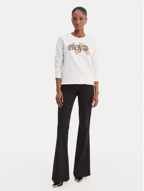 Versace Jeans Couture Versace Jeans Couture Džemperis 80HAIE02 CF00E Balta Regular Fit