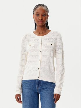 Morgan Morgan Kardiganas 252-MNAHIA Smėlio Slim Fit