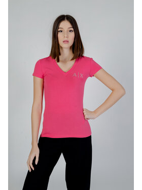 Armani Exchange Armani Exchange T-Shirt 3DYT62 YJCTZ Różowy Shirt Fit