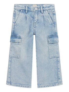 Guess Kids Guess Kids Spodnie materiałowe 173121 Niebieski Regular Fit