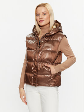 Guess Guess Елек W3BN64 WFAB2 Кафяв Regular Fit