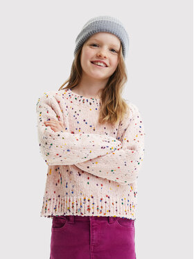 Desigual Desigual Pullover Alaska 22WGJF02 Rosa Regular Fit