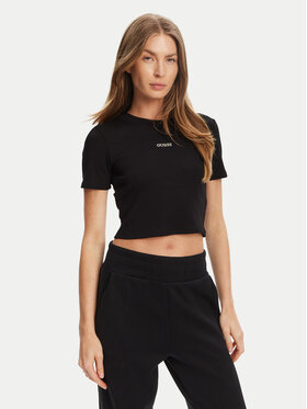Guess Guess T-shirt V5YP08 K8RT2 Crna Slim Fit