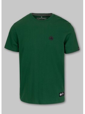 PITBULL PITBULL T-Shirt Koszulka męska SMALL LOGO 3XL Zielony Regular Fit